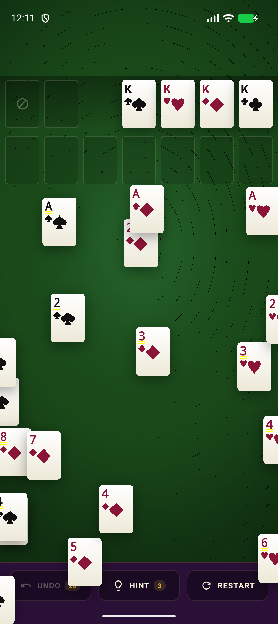 Solitaire — daily deal
