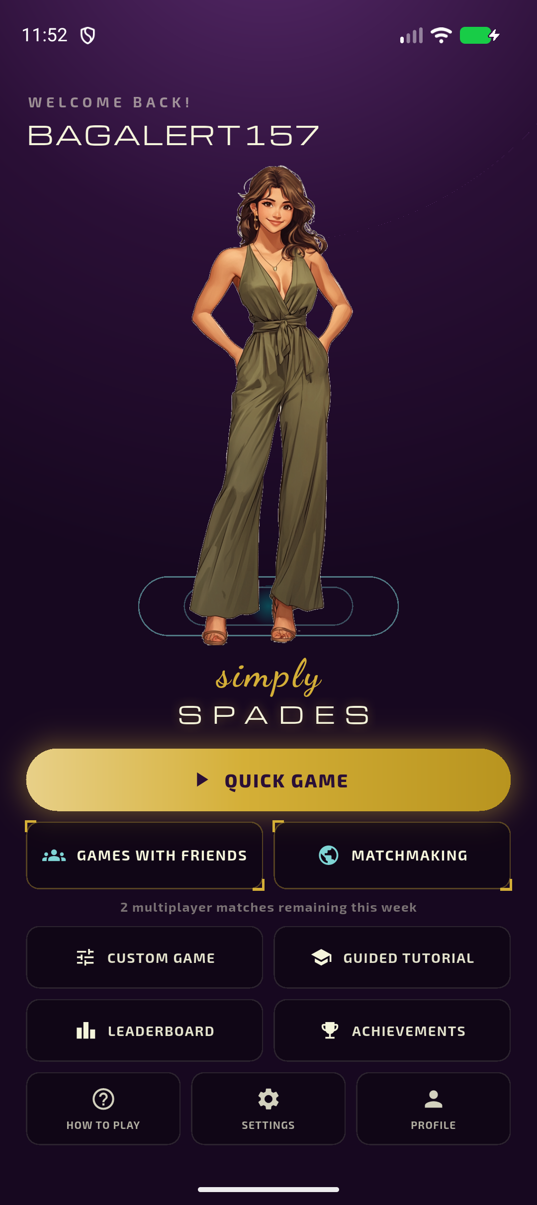 Spades — gameplay